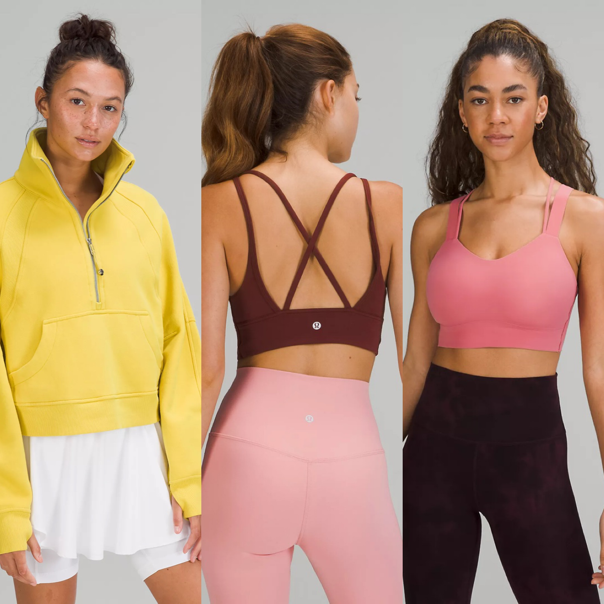 Yoga V-Neck Twisted Sleeveless Sports Bra – Lauren's Chic Boutique