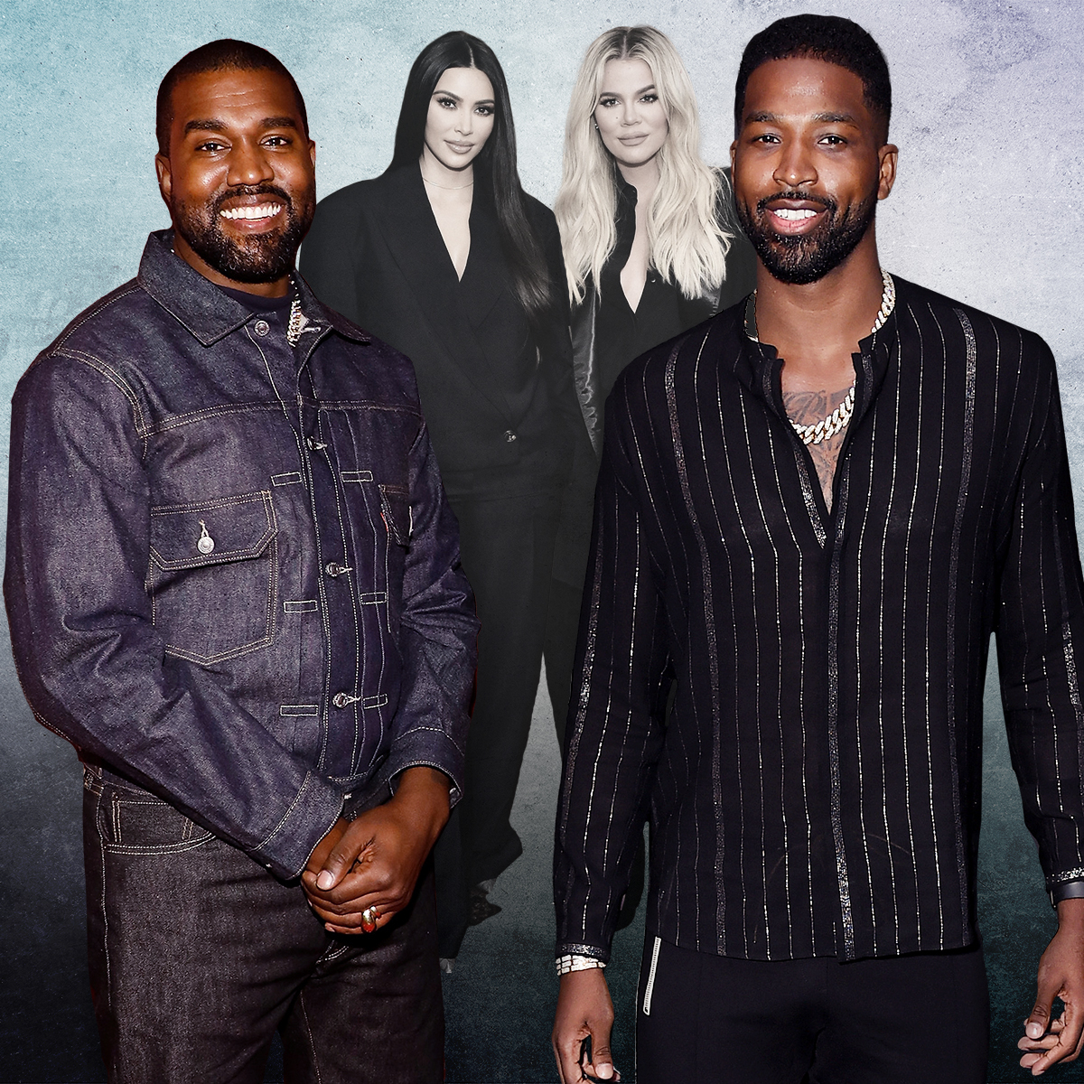 Kim Kardashian Booes Khloe's Ex Tristan Thompson With Kanye West