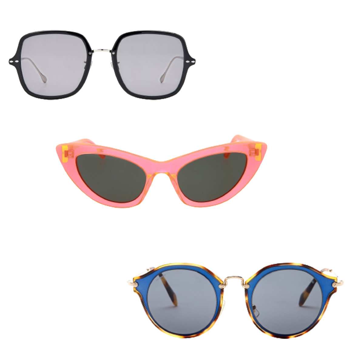 Fendi Rimless Square Sunglasses, 59mm
