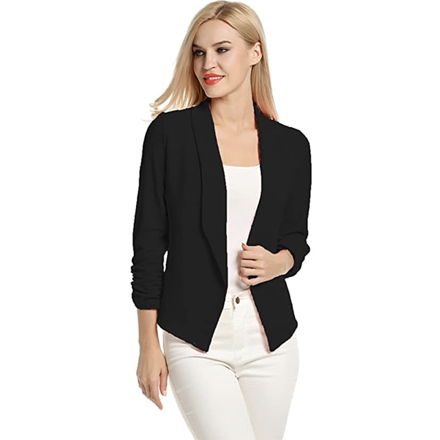 Verdusa Women's Notch Neck Backless Asymmetrical Hem Button Front Crop  Blazer Vest Black XS at  Women's Clothing store