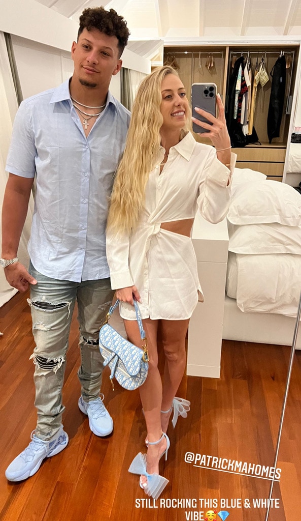 Photos from Inside Patrick Mahomes and Wife Brittany Matthews Honeymoon in  St Barts  E Online