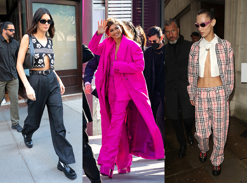 E-Comm: Celebrity Trouser Trend 