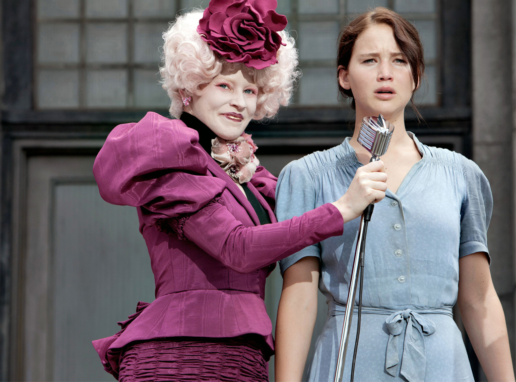 Elizabeth Banks, Jennifer Lawrence, The Hunger Games, 2012