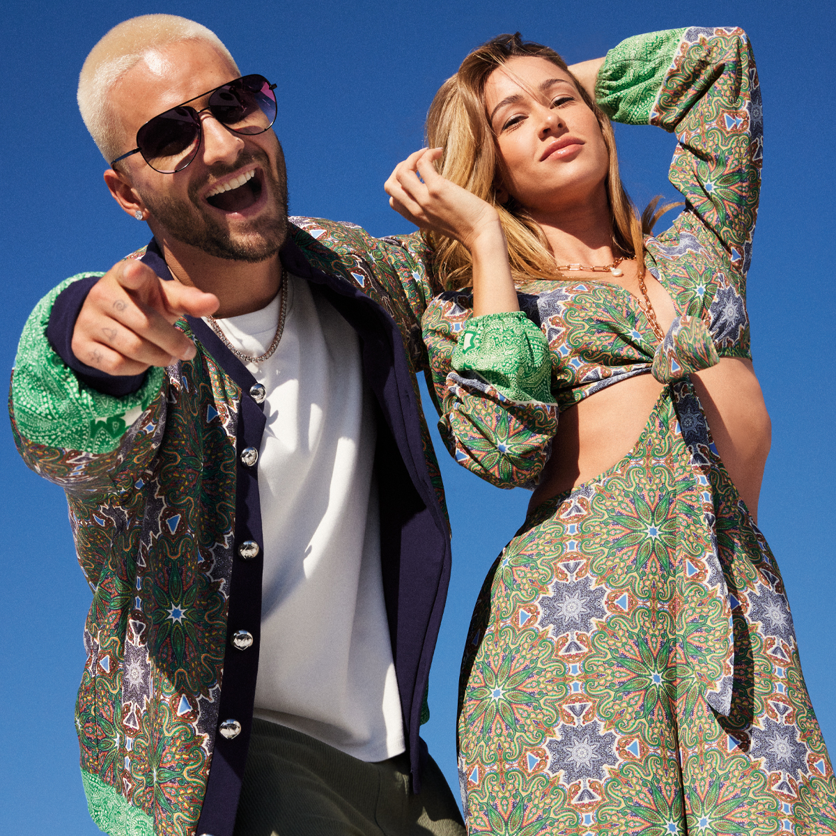 Royalty by Maluma Printed Bralette, Created for Macy's - Macy's