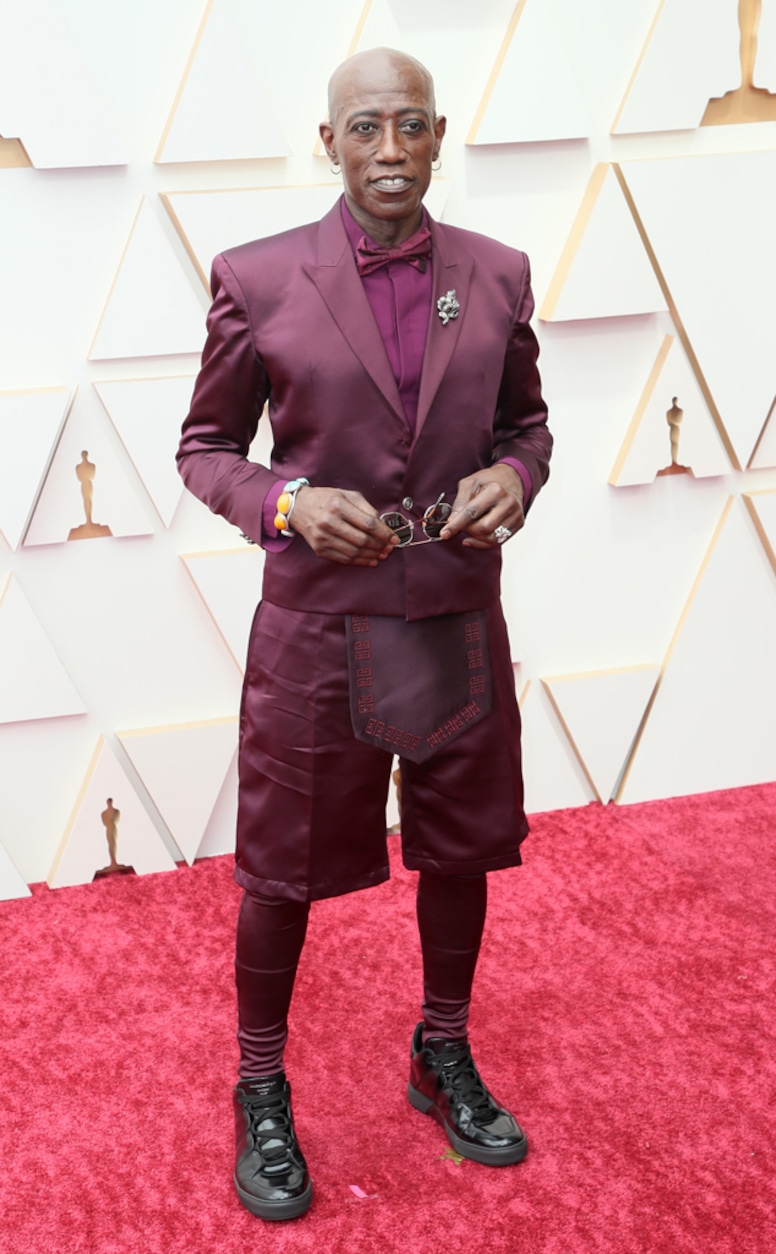 Wesley Snipes, 2022 Oscars, 2022 Academy Awards, Red Carpet