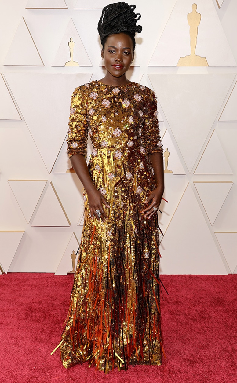 Lupita Nyong'o, 2022 Oscars, 2022 Academy Awards, Red Carpet