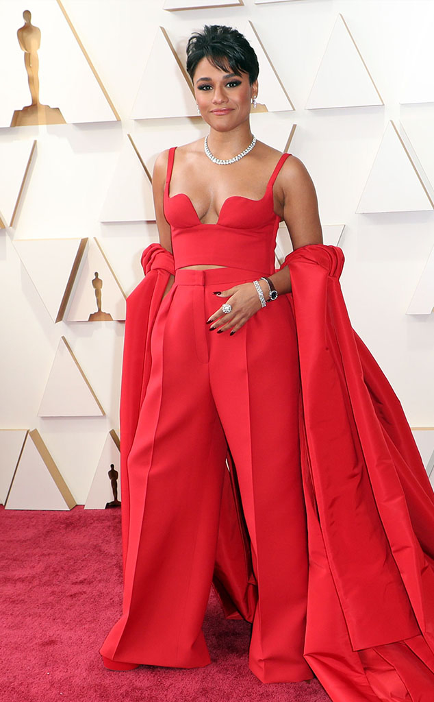 Ariana DeBose Wows on Oscars 2021 Red Carpet with Pre-Show Co-Host Lil Rel  Howery, 2021 Oscars, Ariana Debose, Lil Rel Howery, Oscars