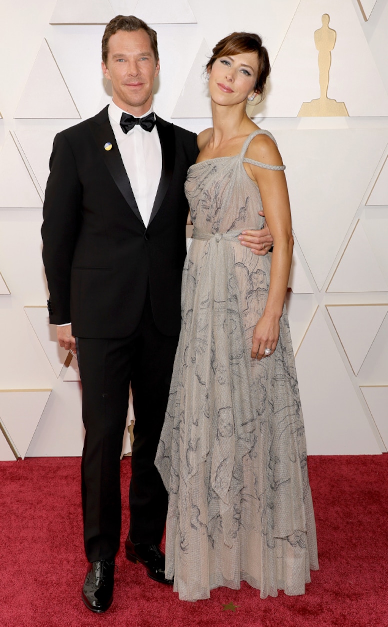 Benedict Cumberbatch, Sophie Hunter, 2022 Oscars, 2022 Academy Awards, Red Carpet 