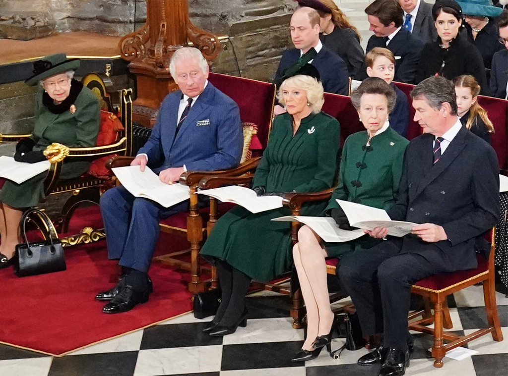 Prince Philip Memorial Service, Queen Elizabeth, Prince William, Prince George, Princess Charlotte, Princess Anne, Prince Charles
