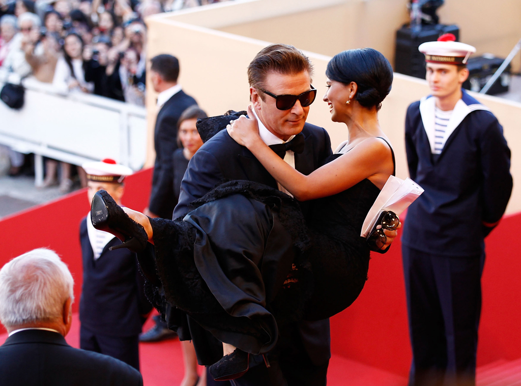 Alec Baldwin, Hilaria Thomas, Cannes Film Festival