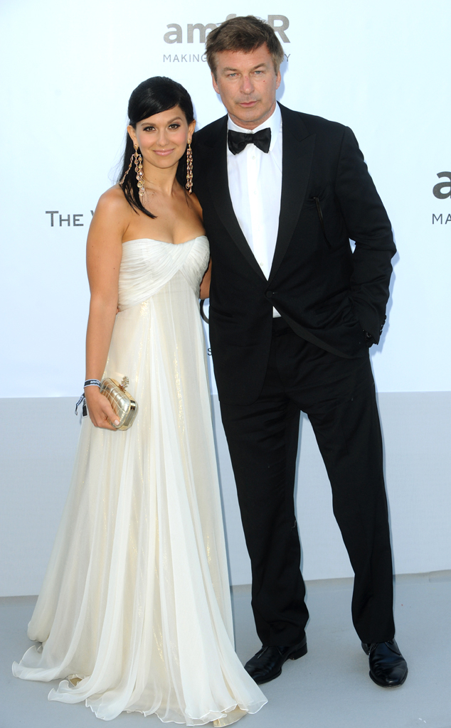 Alec Baldwin, Hilaria Thomas, 2012 AmfAR Gala