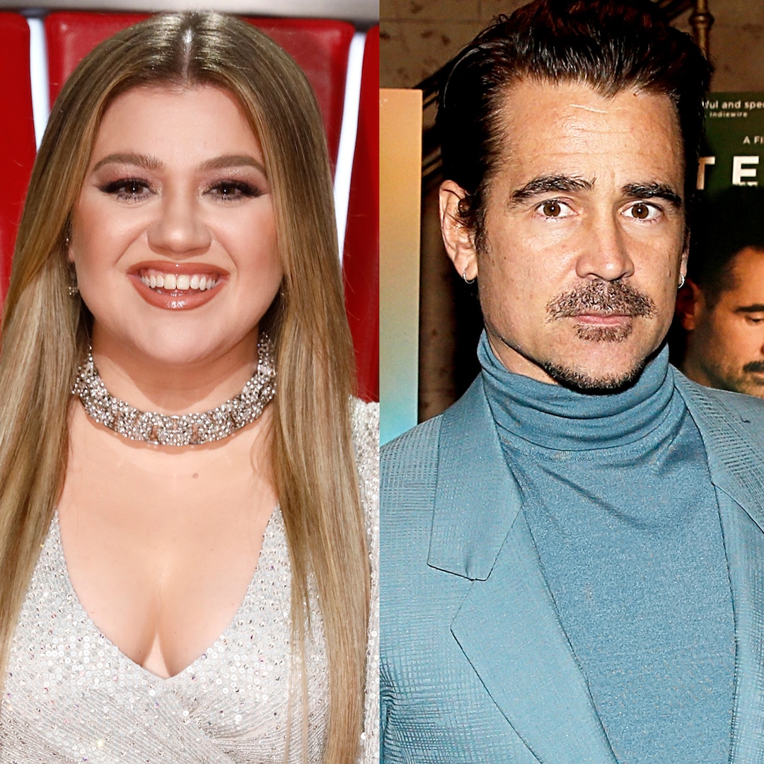 See Kelly Clarkson React to Colin Farrell’s OMG Penguin Transformation See Kelly Clarkson React to Colin Farrell’s OMG Penguin Transformation