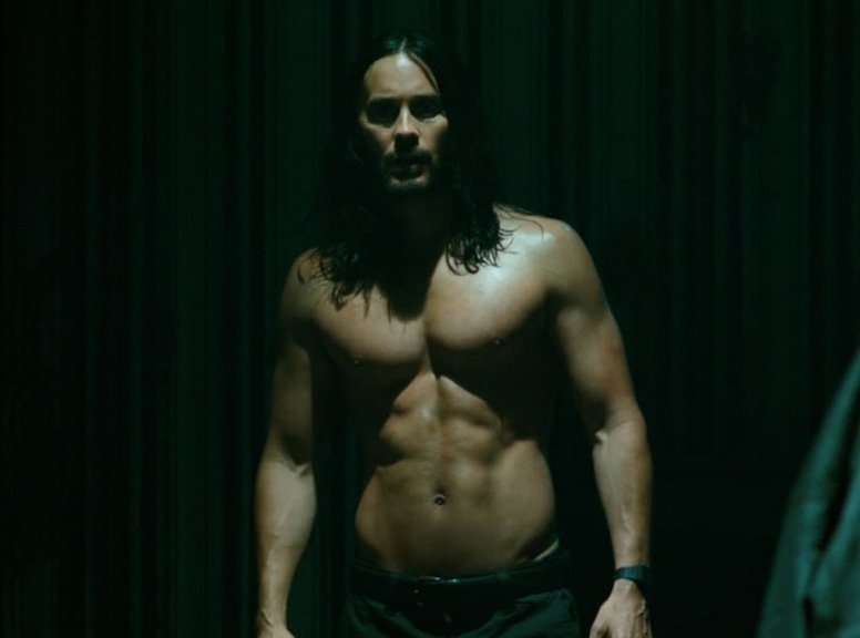 Jared Leto, Morbius, Shirtless
