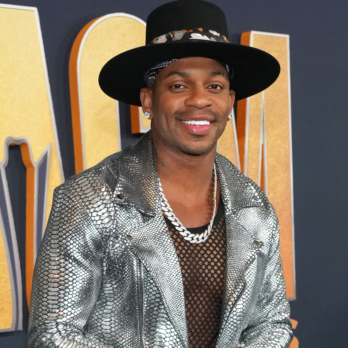 Host Jimmie Allen Wears Sheer Top to ACM Awards 2022, Wife Alexis Gale  Joins Him on Red Carpet: Photo 4718089, 2022 ACM Awards, ACM Awards,  Alexis Gale, Jimmie Allen Photos