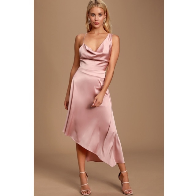 Zara's Viral Pink Satin Dress Dupe Is at Target for Half the Price