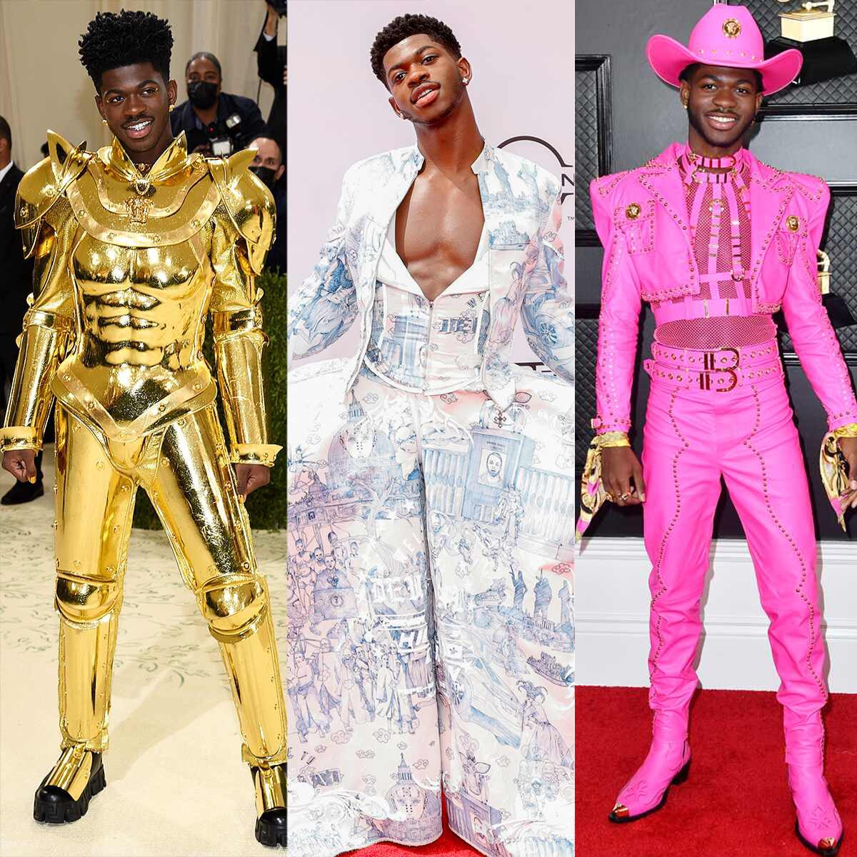 From Cowboy Hats To Couture Revisit Some Of Lil Nas X's Best Fashion