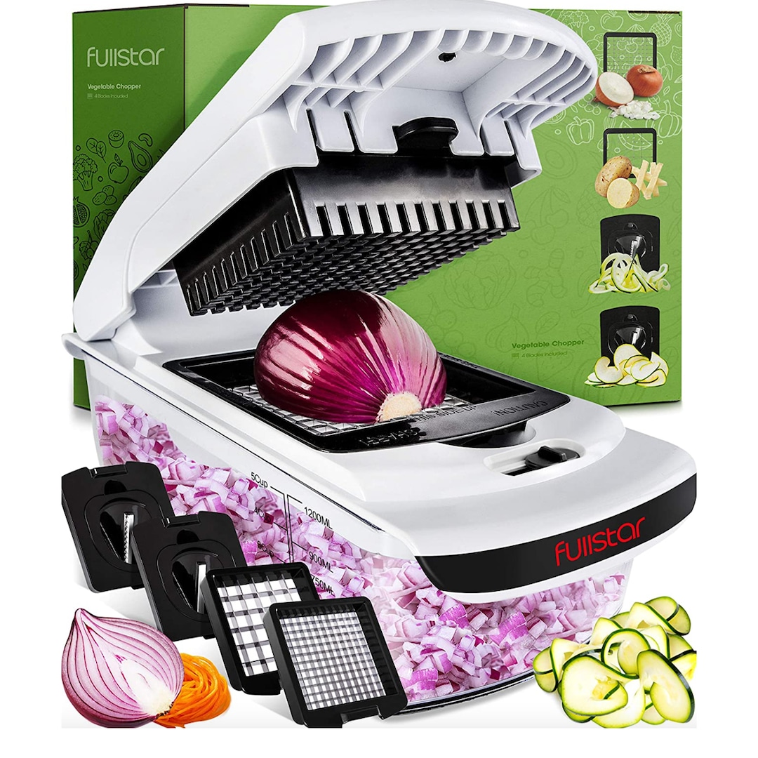 This Vegetable Chopper & Spiralizer Has 36,600+ 5-Star Amazon Opinions This Vegetable Chopper & Spiralizer Has 36,600+ 5-Star Amazon Opinions