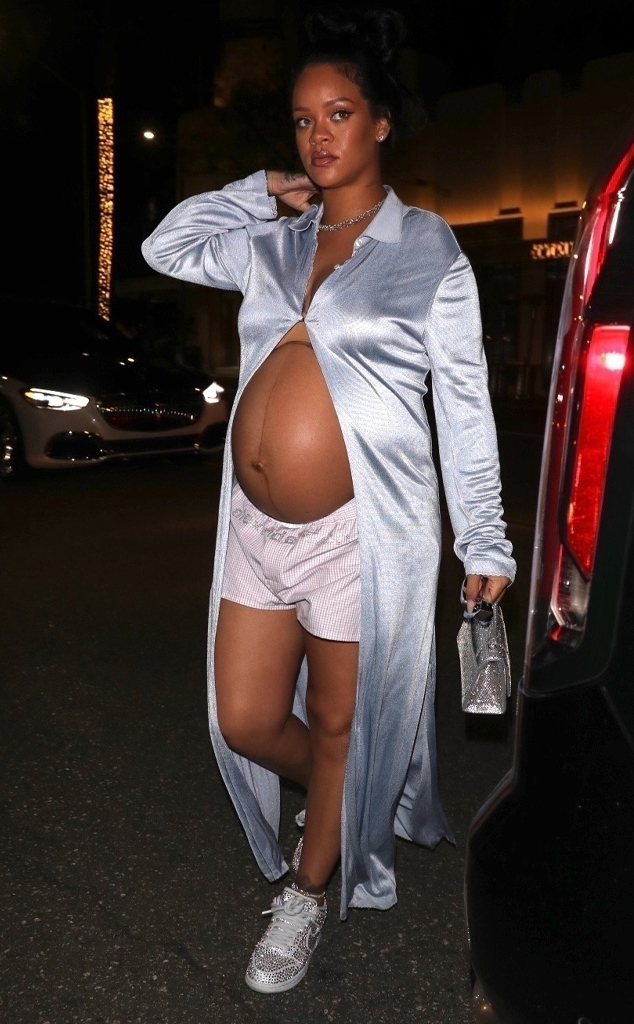 Rihanna's Pre, During, and Post-Pregnancy Fashion Evolution