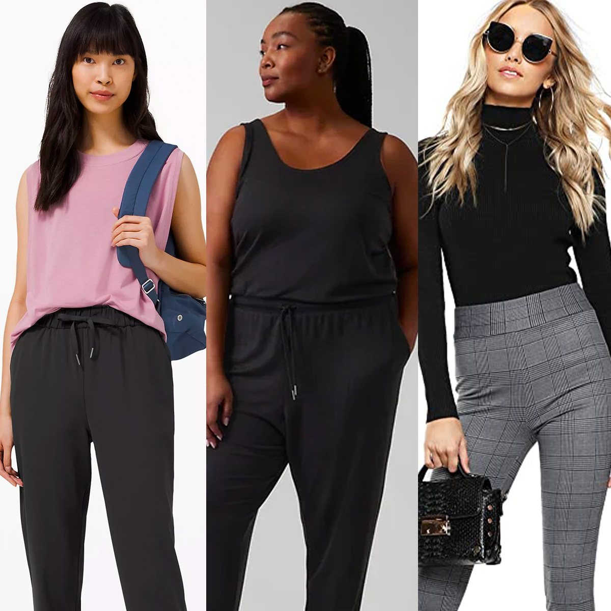 Pin by Ellen Black on Zyia References/Sizing Guide  Business casual  outfits for women, Joggers, Gym style