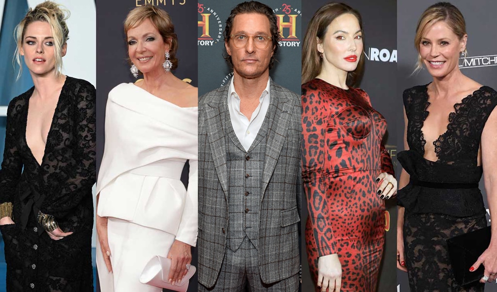  EComm: Celebrity Stylist Amazon Picks, Kristen Stewart, Julie Bowen, Whitney Cummings, Allison Janney, Matthew McConaughey
