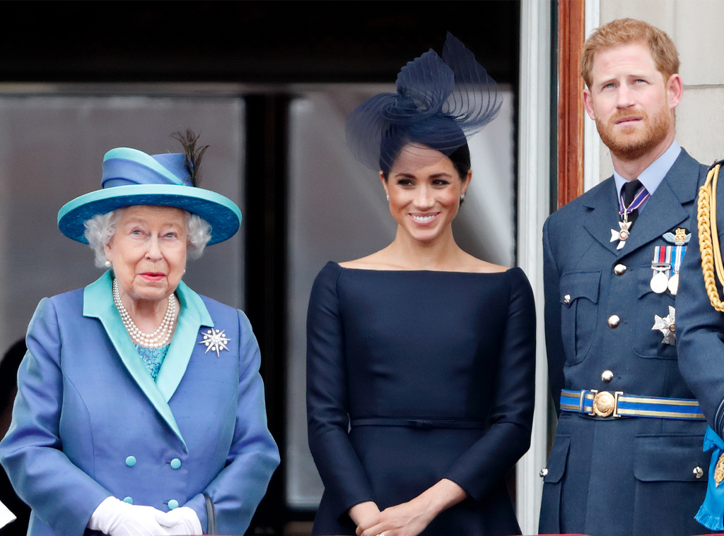 Prince Harry and Meghan Markle Visit Queen Elizabeth II in the U.K.