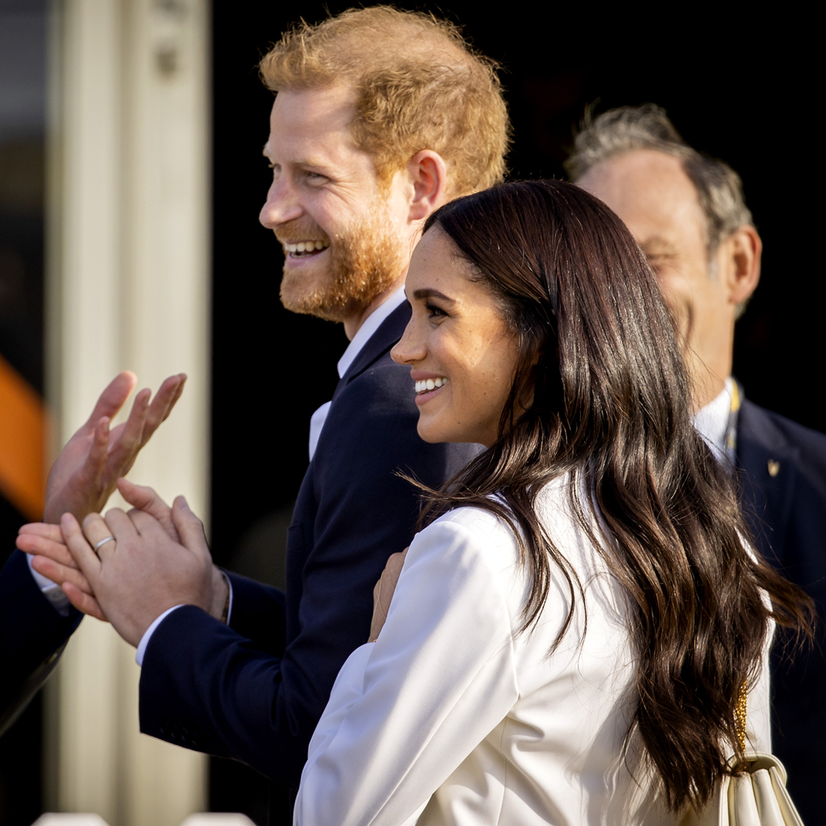 Harry and Meghan Step Out at Invictus Games After Visiting Queen