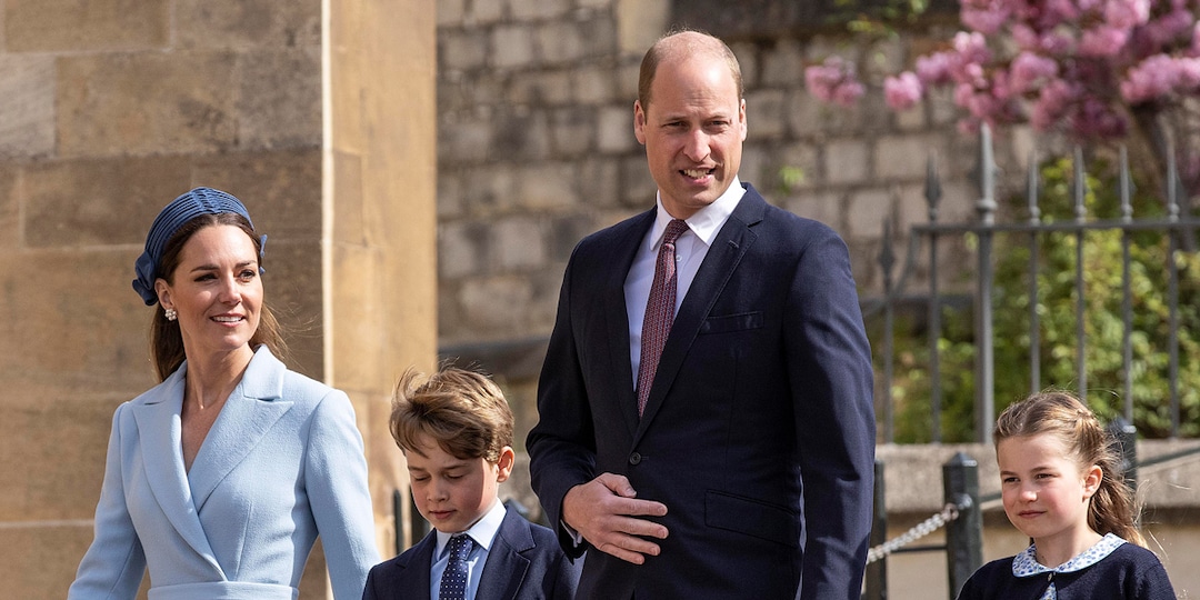 Kate Middleton and Princess Charlotte Were Twinning at Easter Sunday Service – E! Online