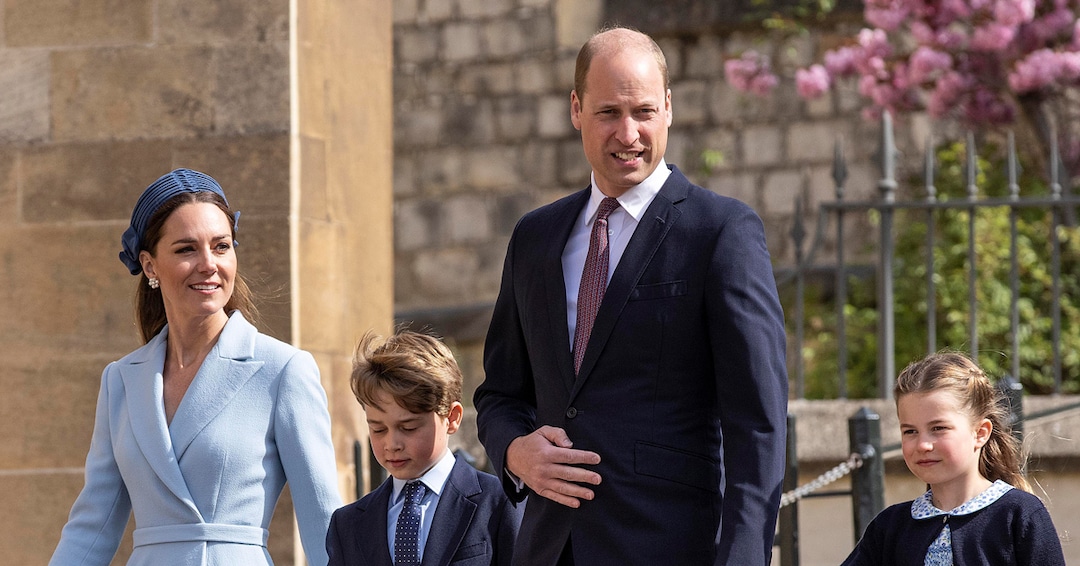 Kate Middleton and Princess Charlotte Were Twinning at Easter Sunday Service – E! NEWS