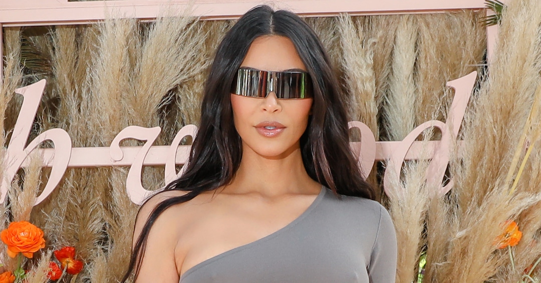Kim Kardashian Showcases Daring Grecian Style at Coachella 2022 Party thumbnail