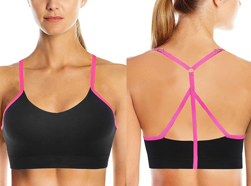 sports bra, moisture wicking fabric, excellent support, best for