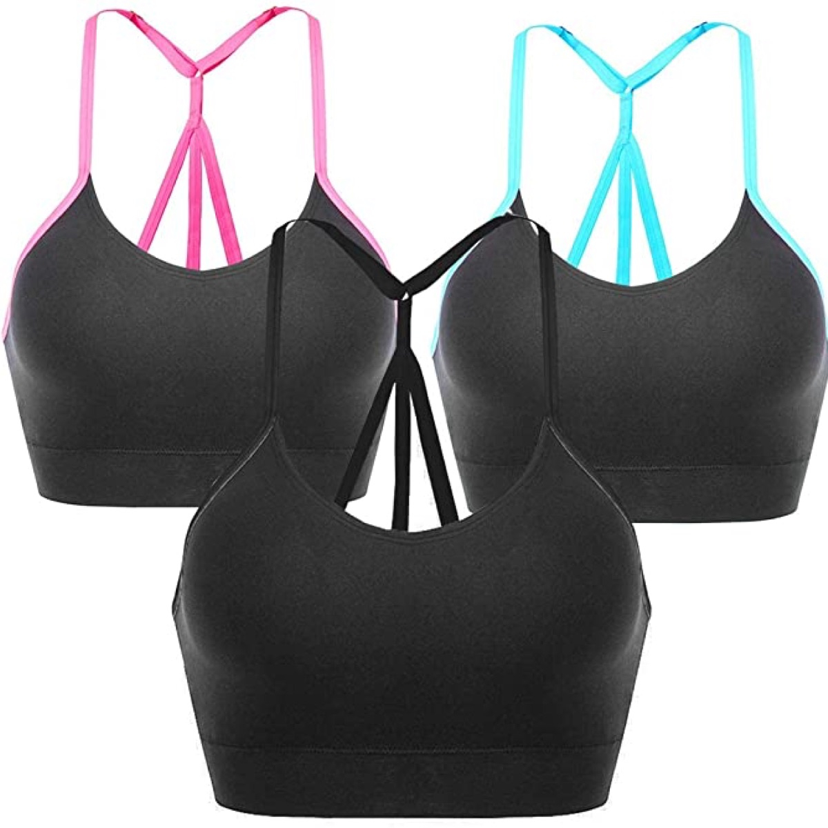 Buy Pack of 5 Beginner Sports Bras Online at Best Prices in India