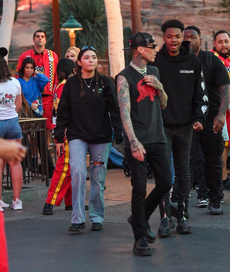 Kourtney Kardashian, Travis Barker, Disneyland, Birthday