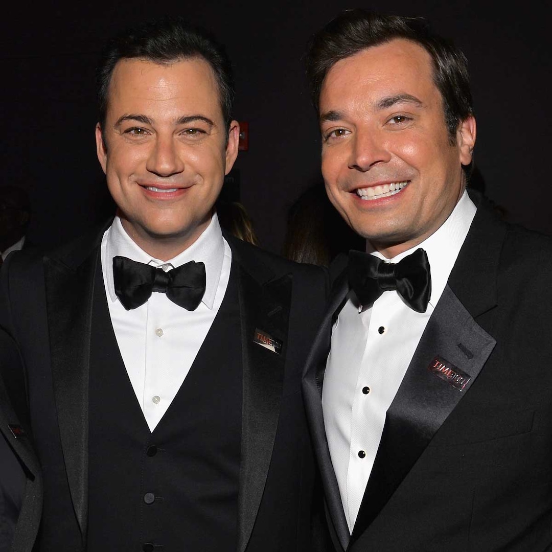 Jimmy Fallon and Jimmy Kimmel Swap Shows for April Fools’ Day Prank – E! NEWS