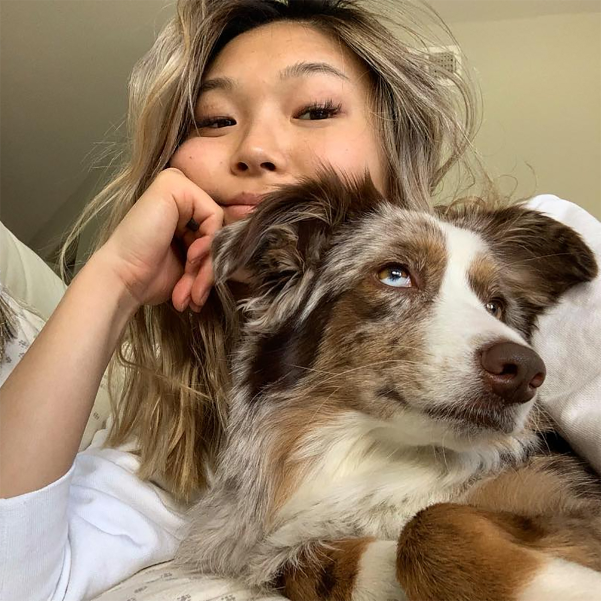 Chloe Kim’s Dog Living Her Best Life Since Mom Won Big at Olympics