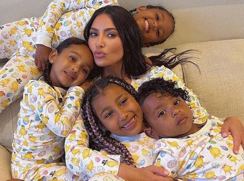 Kim Kardashian, North West, Kris Jenner