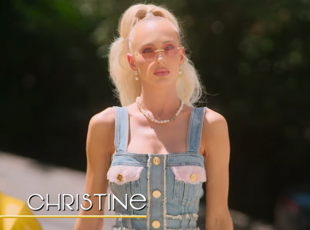 Selling Sunset: Season 5 Episode 2 Christina's Grey & Orange LV Bag