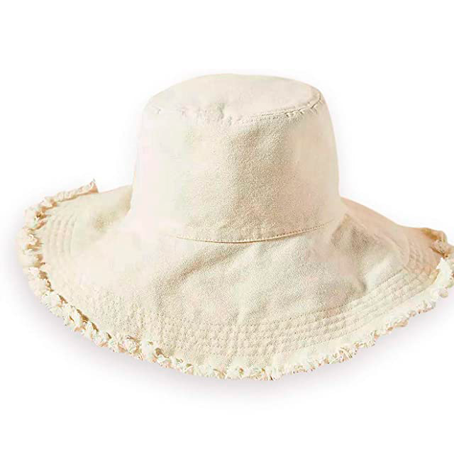 Women Linen Summer Hat Rolled Brim off White Wide Upturned Brim Diane  Keaton Style Linen Sun Hat Cape Breton Bucket Hat Summer Cloche 