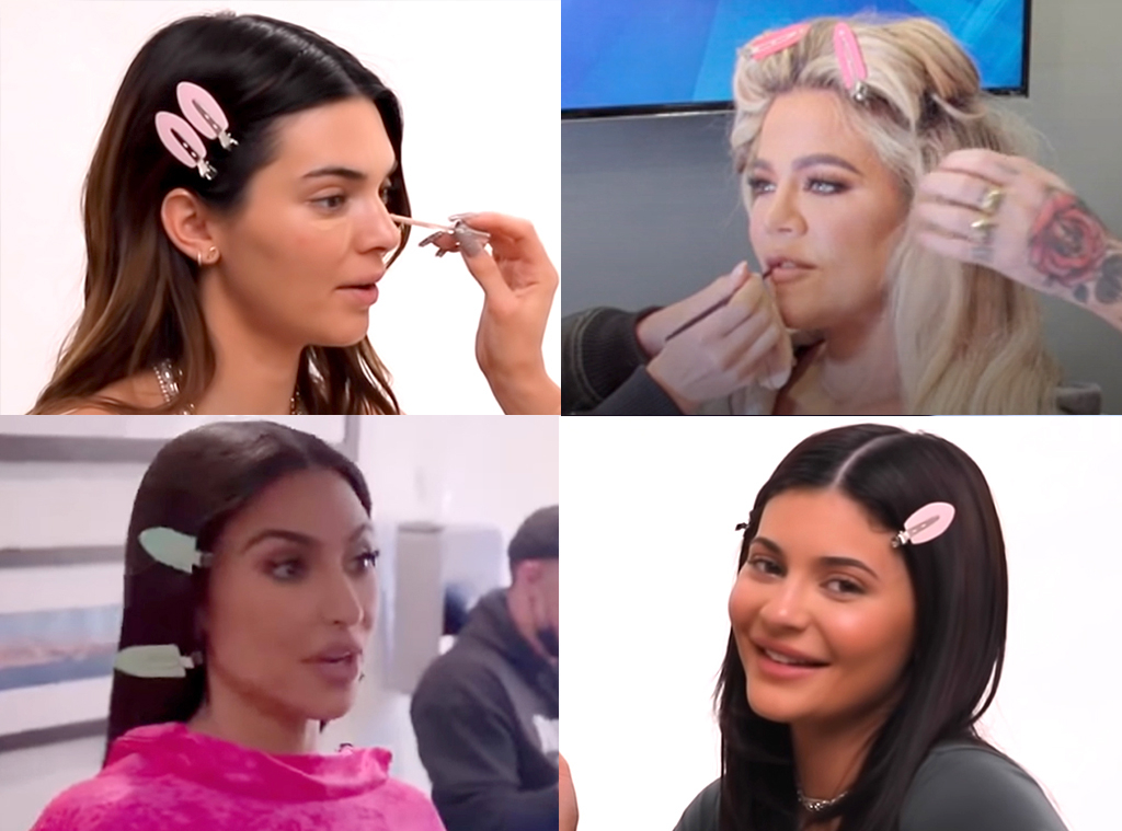 The Hair Clips Khloe & Kim Kardashian Wore on The Kardashians