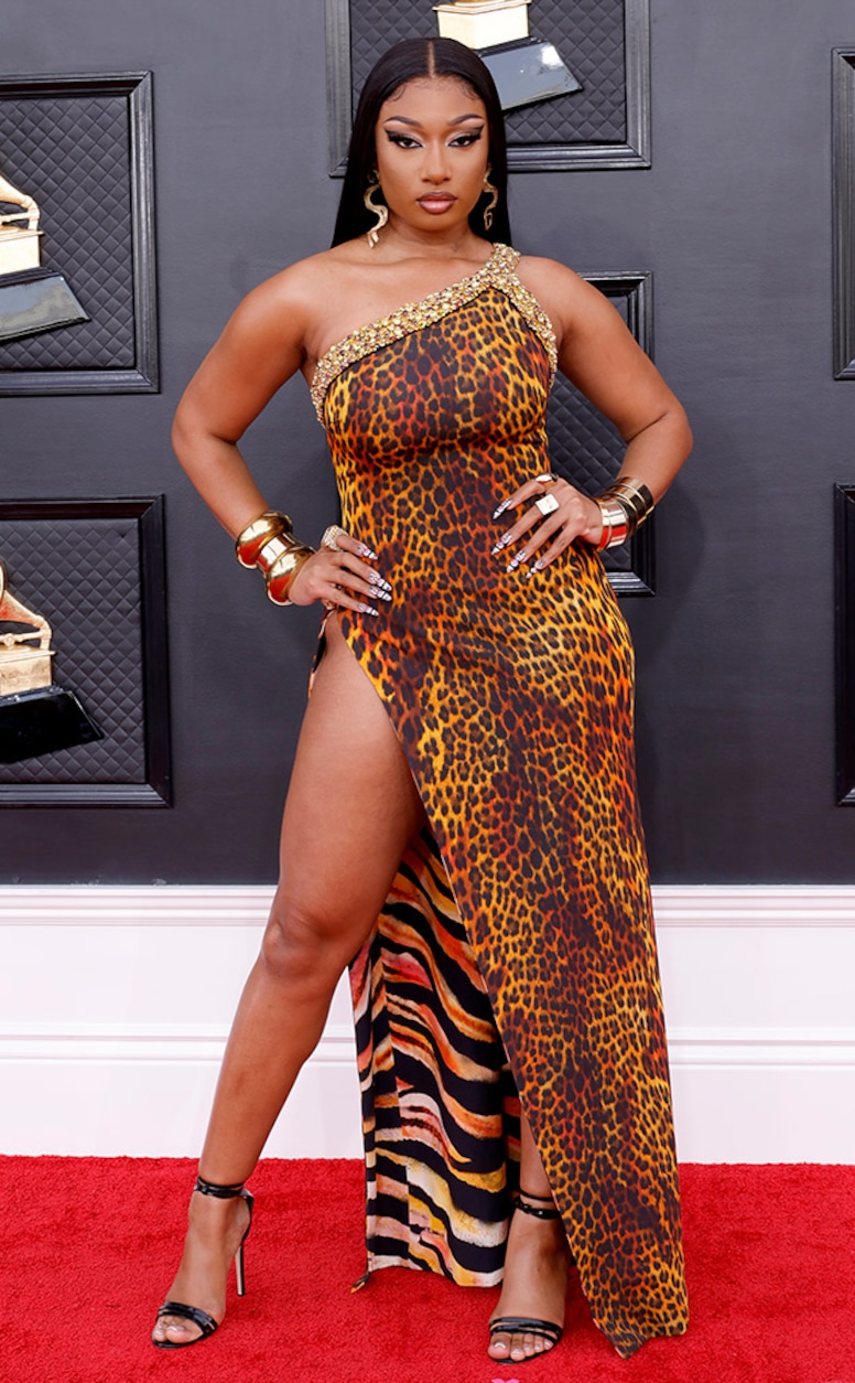 Megan Thee Stallion, 2022 Grammys, 2022 Grammy Awards, Red Carpet Fashion