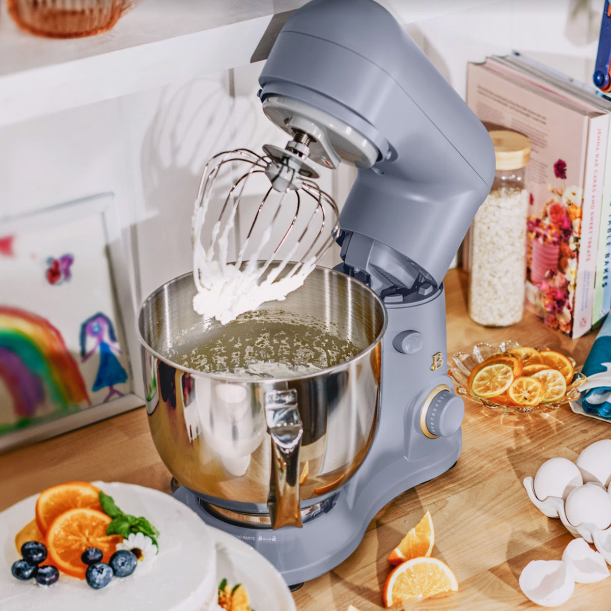 Drew Barrymore’s Beautiful Kitchen Line Launches New Mixer Collection