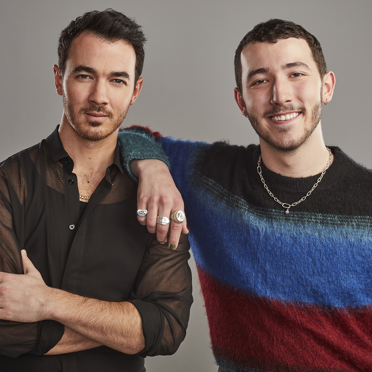 Kevin and Frankie Jonas Describe Jonas Brothers Playdates With Kids