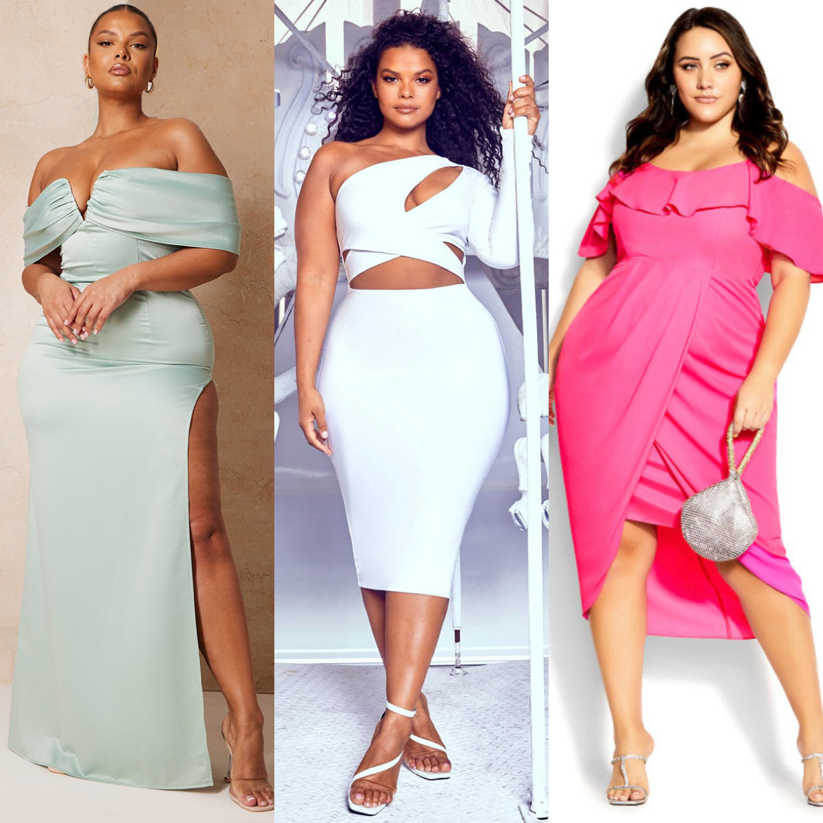 Plus size prom hot sale dresses under $100