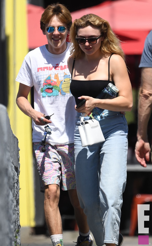 Cobra Kai Stars Peyton List and Jacob Bertrand Pack on the PDA