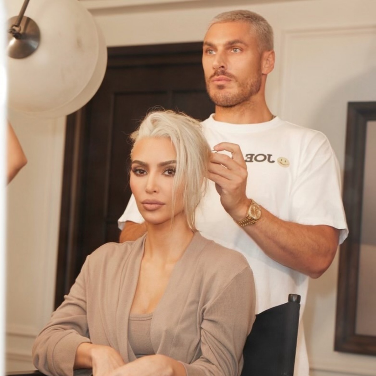 Chris Appleton Breaks Down Kim Kardashian's Blonde Transformation - E!  Online
