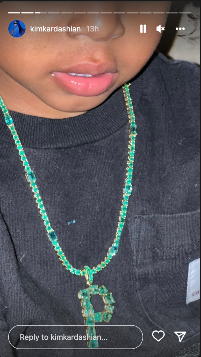 Kim Kardashian, Psalm West, Chain