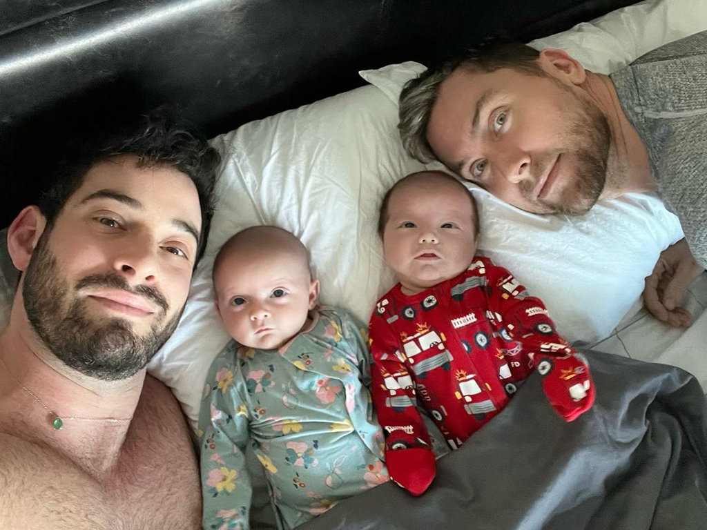 Lance Bass, Michael Turchin, Twins, Kids, Instagram