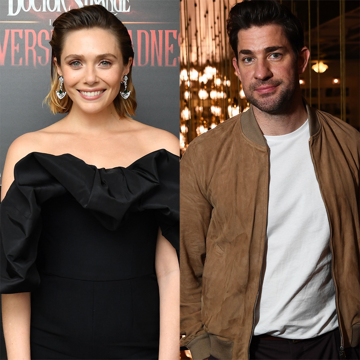 Elizabeth Olsen Shares That She S Never Met Co Star John Krasinski E Online Elizabeth Olsen Shares That She S Never Met Co Star John Krasinski E Online