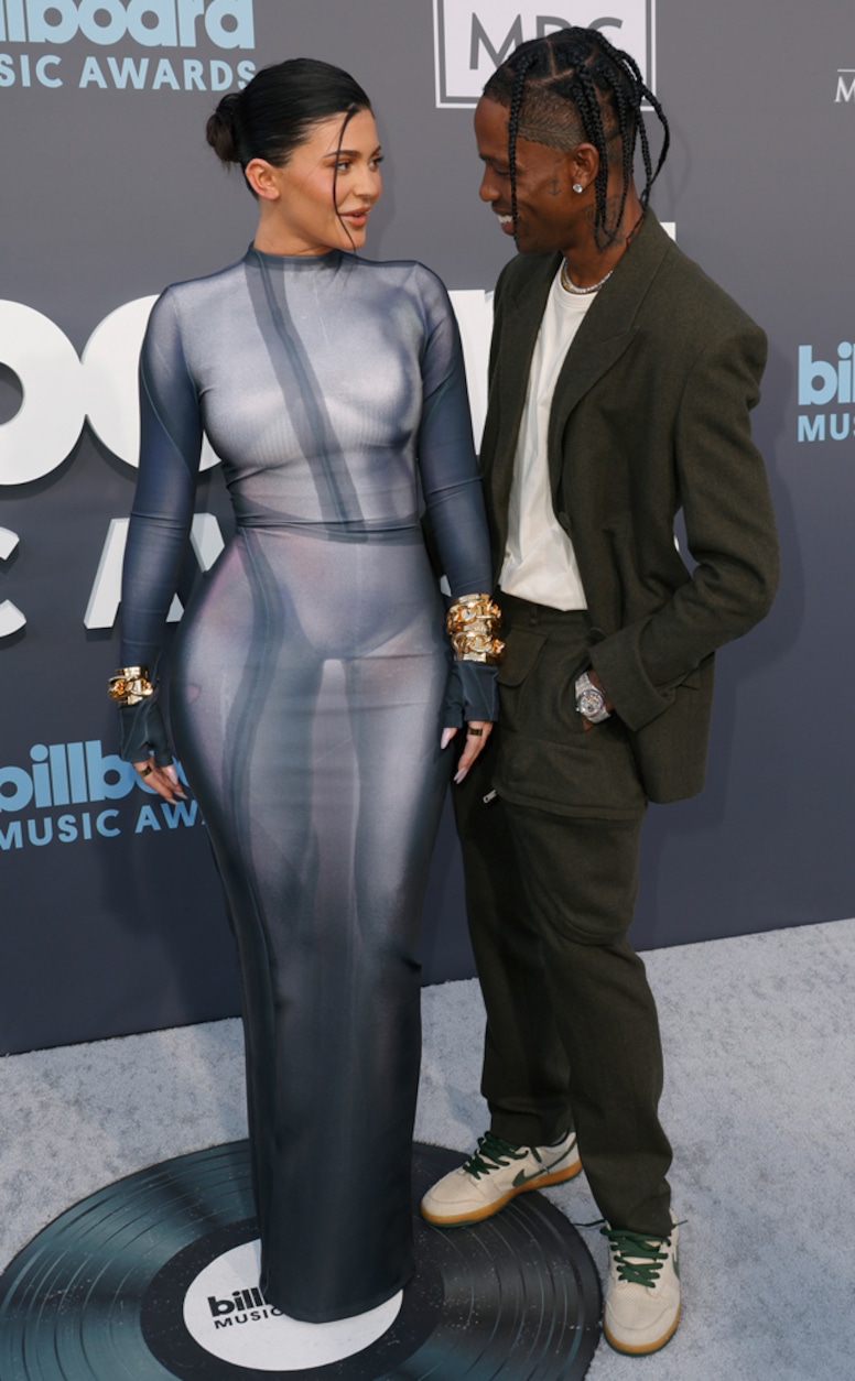 Kylie Jenner, Travis Scott, 2022 Billboard Music Awards, Arrivals, Couples