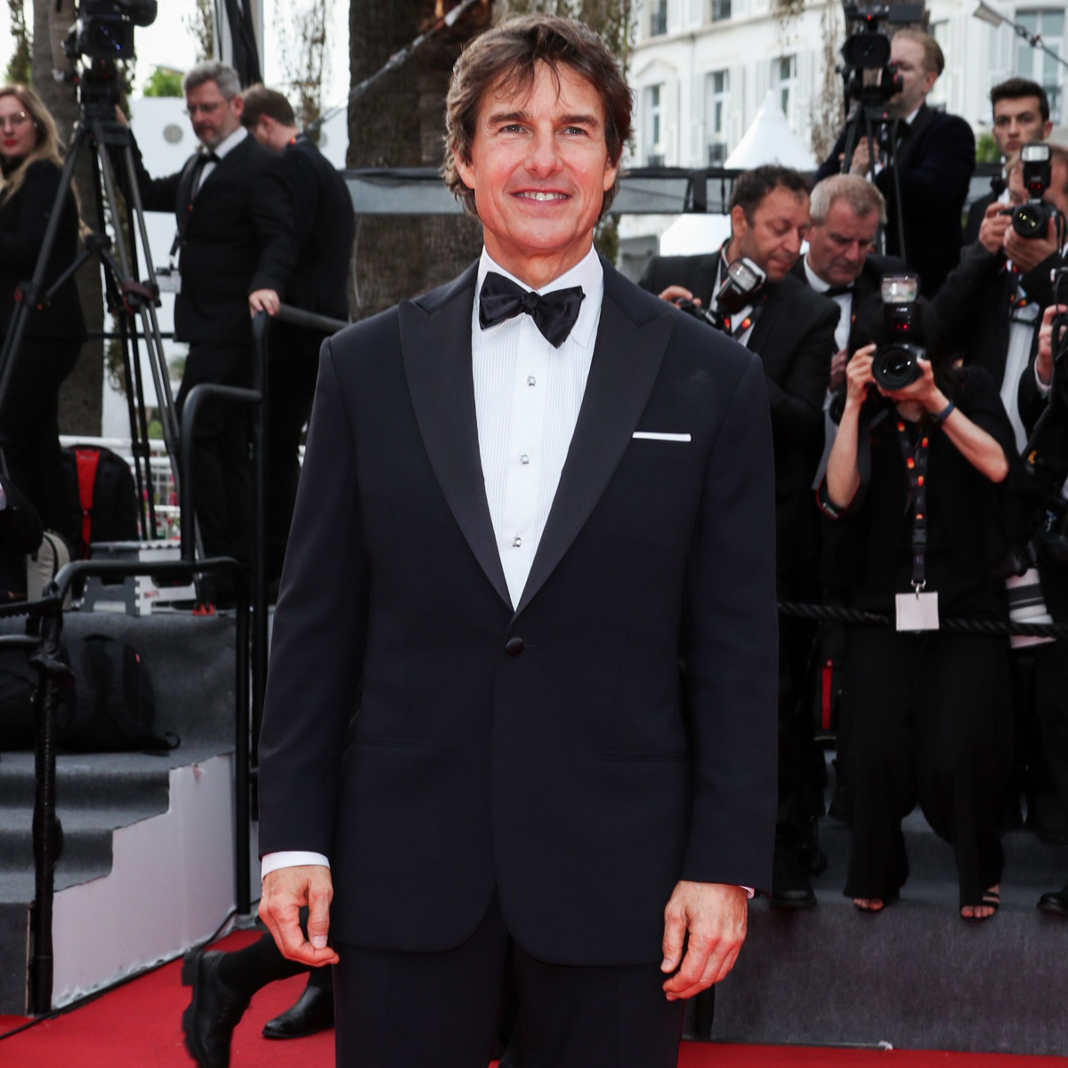 Tom Cruise y Top Gun Maverick llegaron a Cannes por todo lo alto E