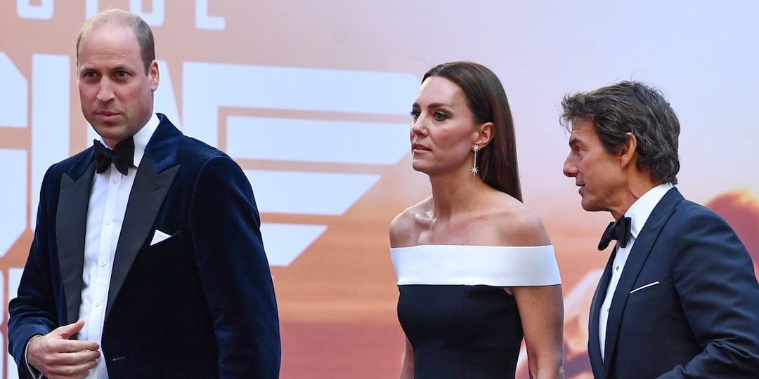 See Prince William and Kate Middleton’s Rare Red Carpet Appearance at Top Gun: Maverick Premiere - E! Online.jpg